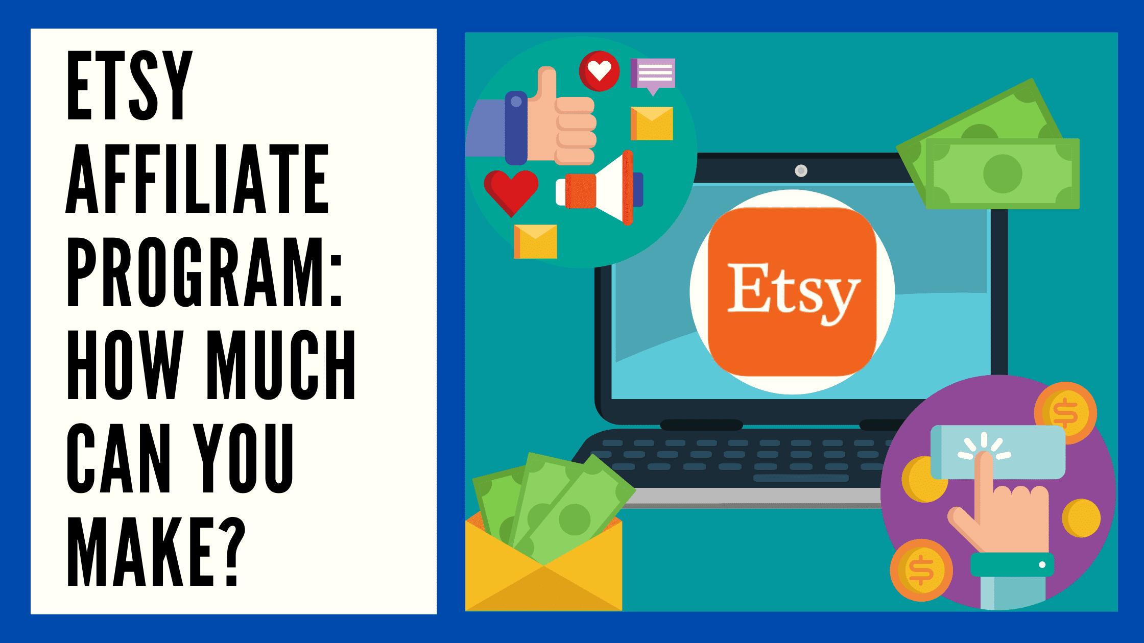 Etsy affiliate program how much can you make